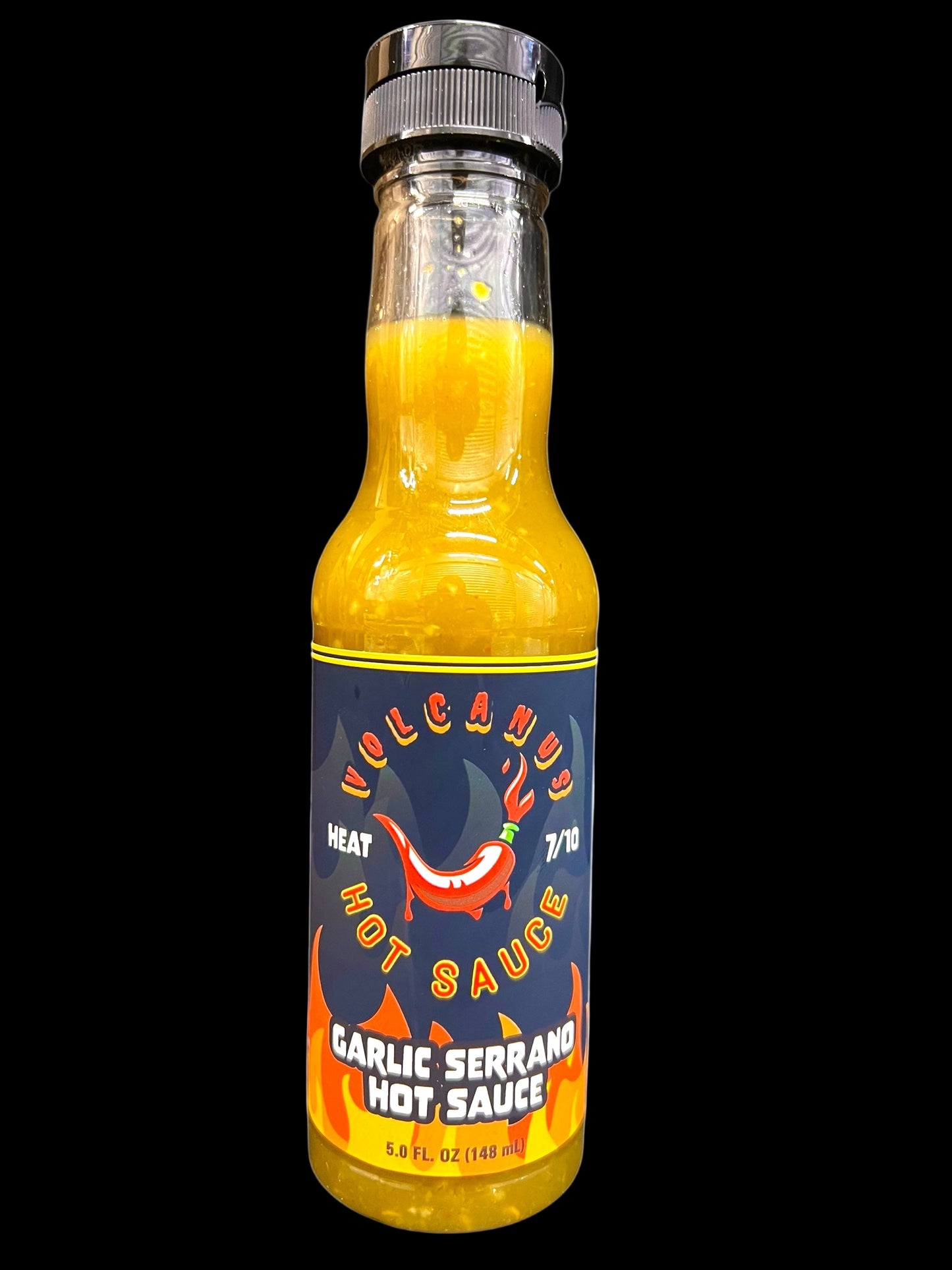 Garlic Serrano Hot Sauce